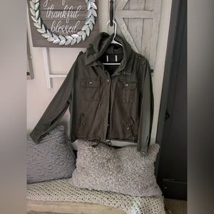 Size large green jacket